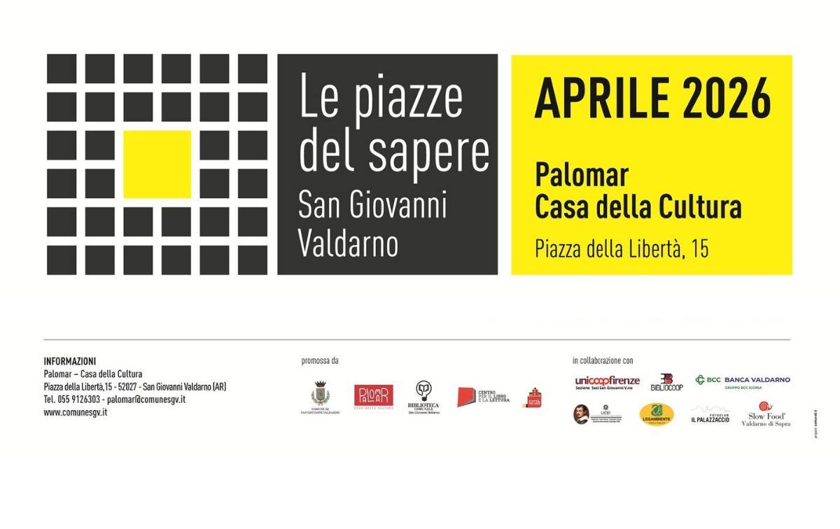 Le piazze del sapere Aprile 2026 
