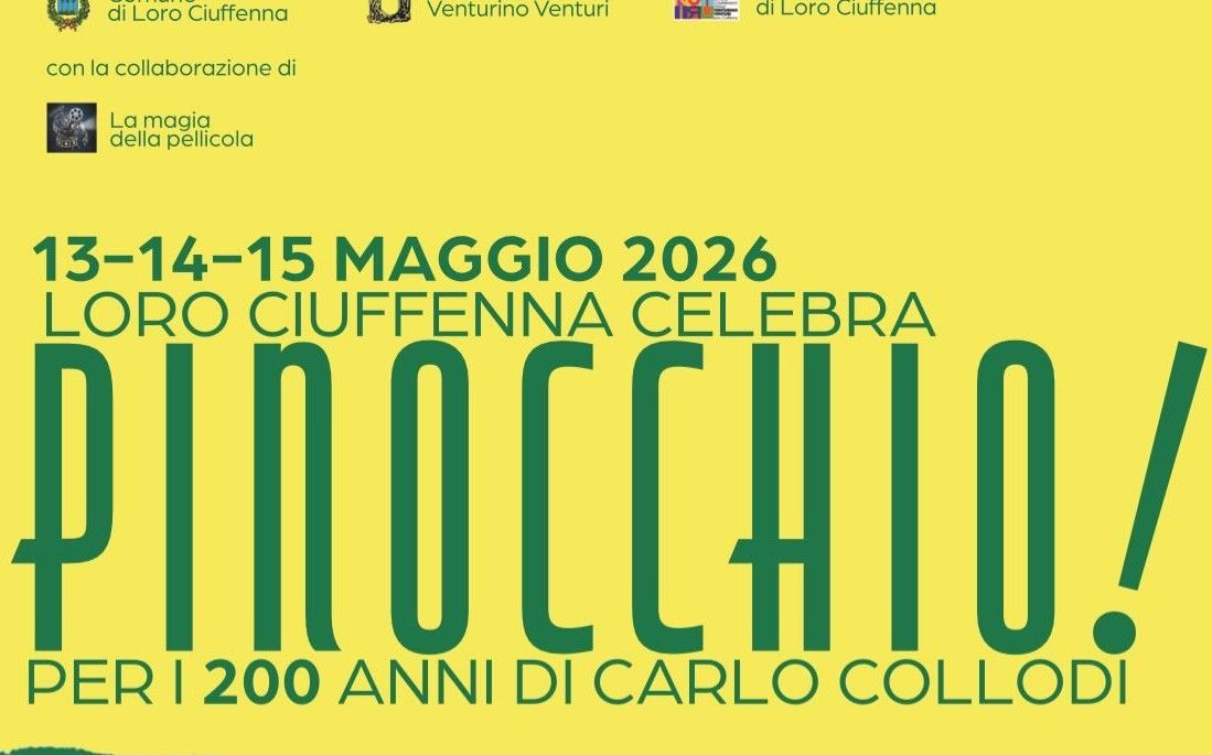 Loro Ciuffenna celebra Pinocchio! 