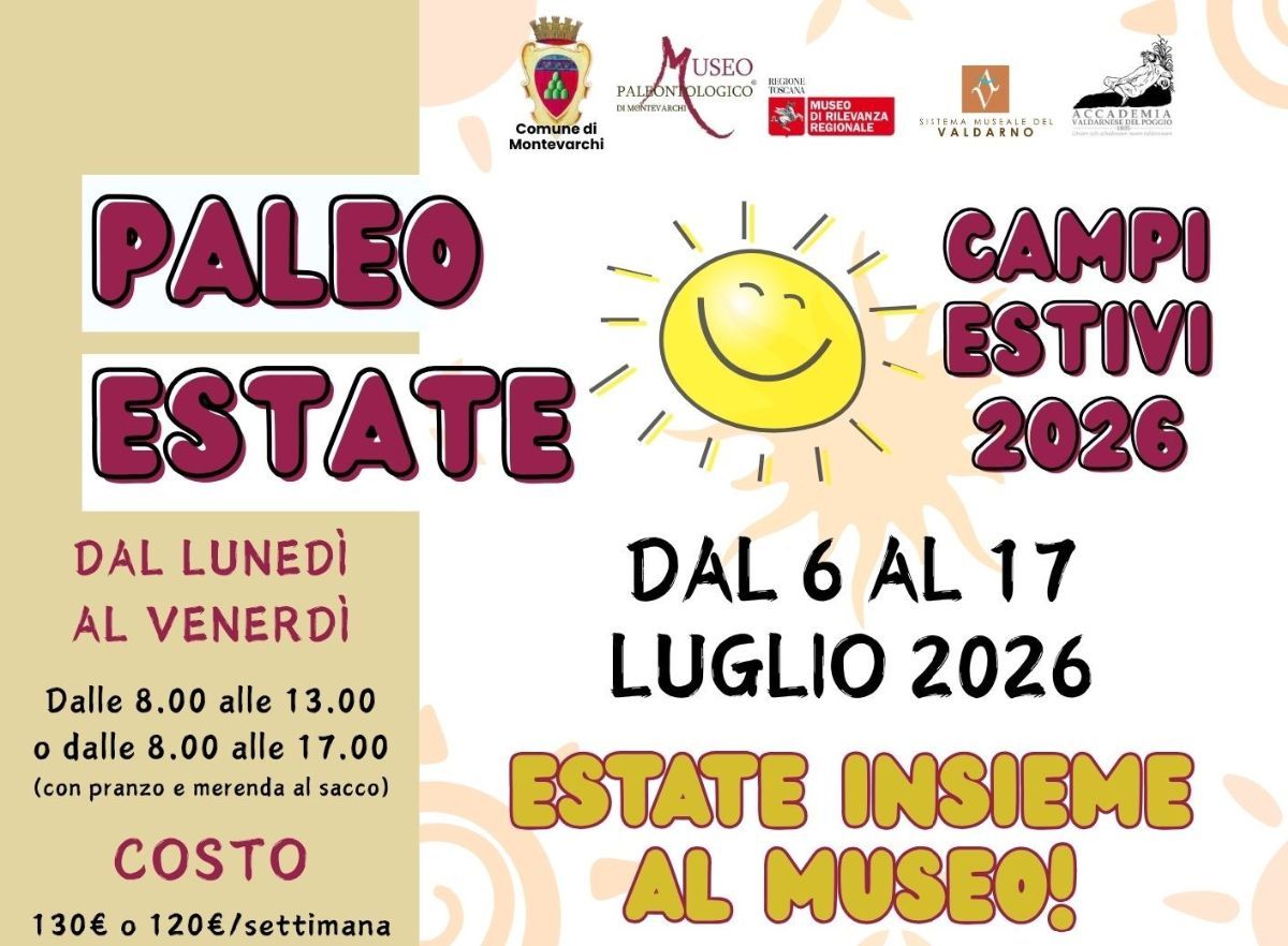 CAMPI ESTIVI PALEO ESTATE 2026