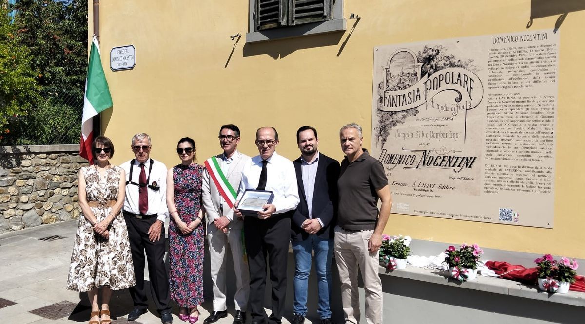 INAUGURATO IL NUOVO BELVEDERE DEDICATO AL MAESTRO DOMENICO NOCENTINI