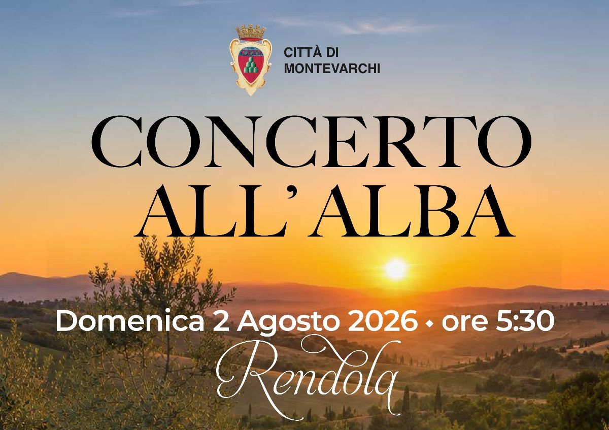 Concerto all'alba - Rendola 2026