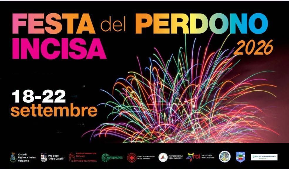 Perdono 2026 Incisa Valdarno