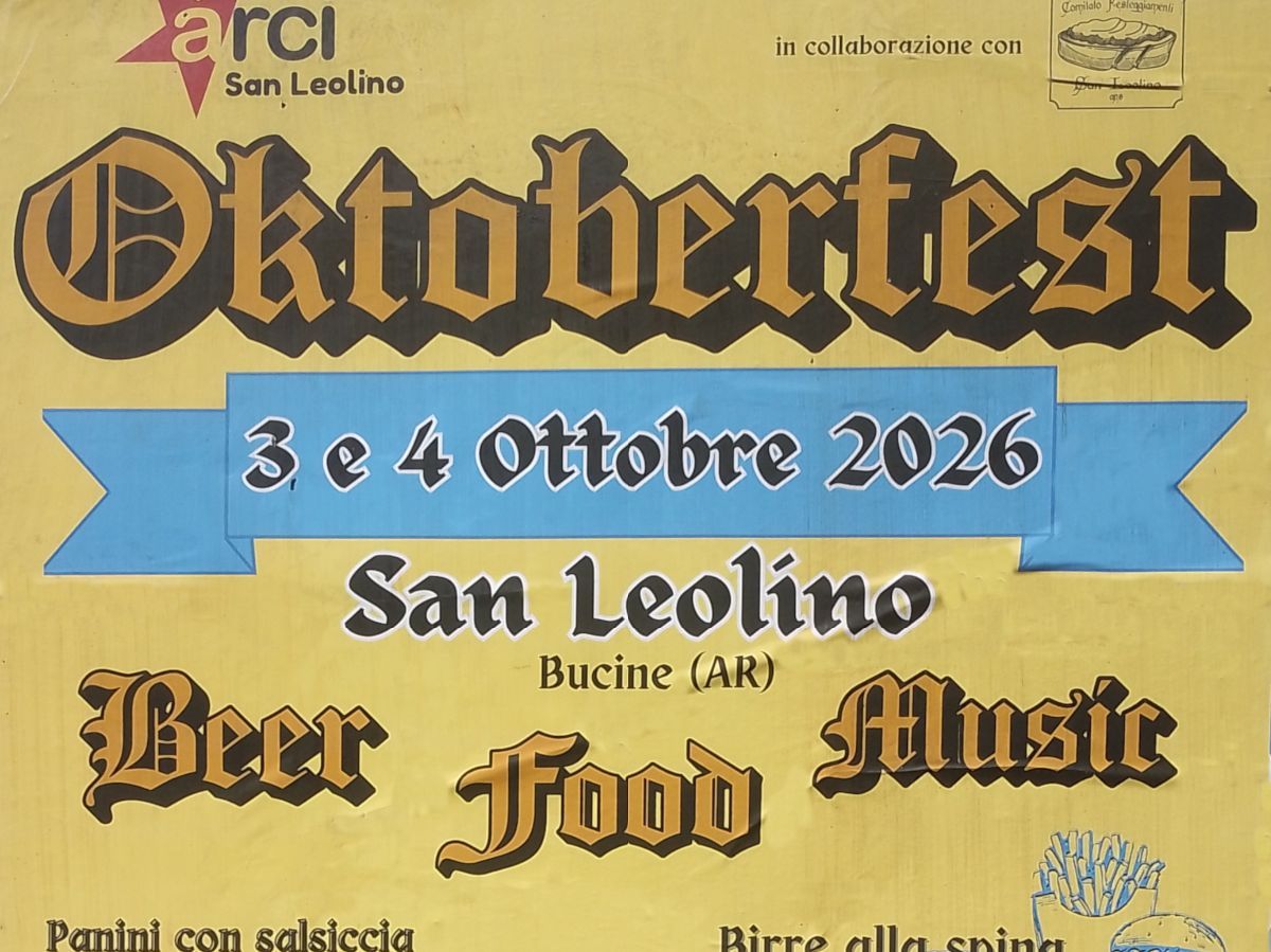 Oktoberfest San Leolino 2026