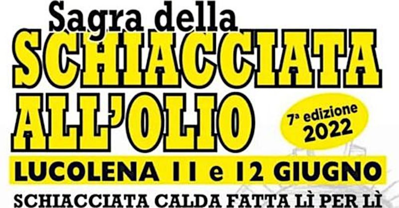 Sagra della Schiacciata all’Olio