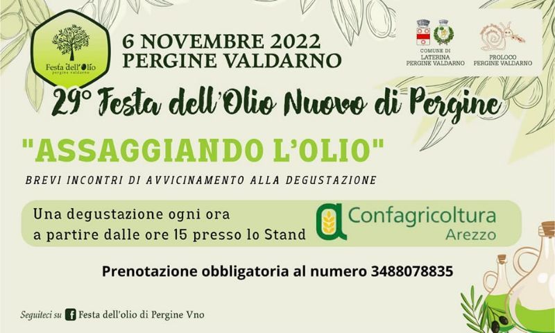 29° Festa dell'olio nuovo di Pergine Valdarno