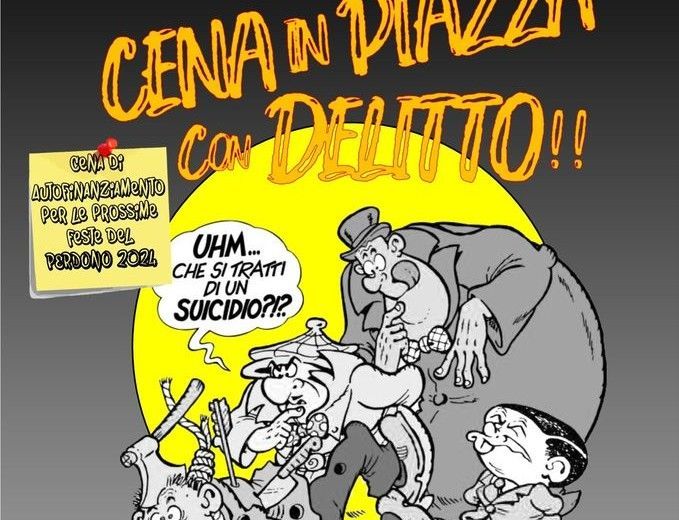 Cena in piazza con delitto