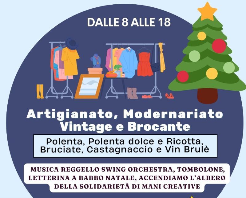 Accenzione dell'albero di Reggello e tradizionale mercatino