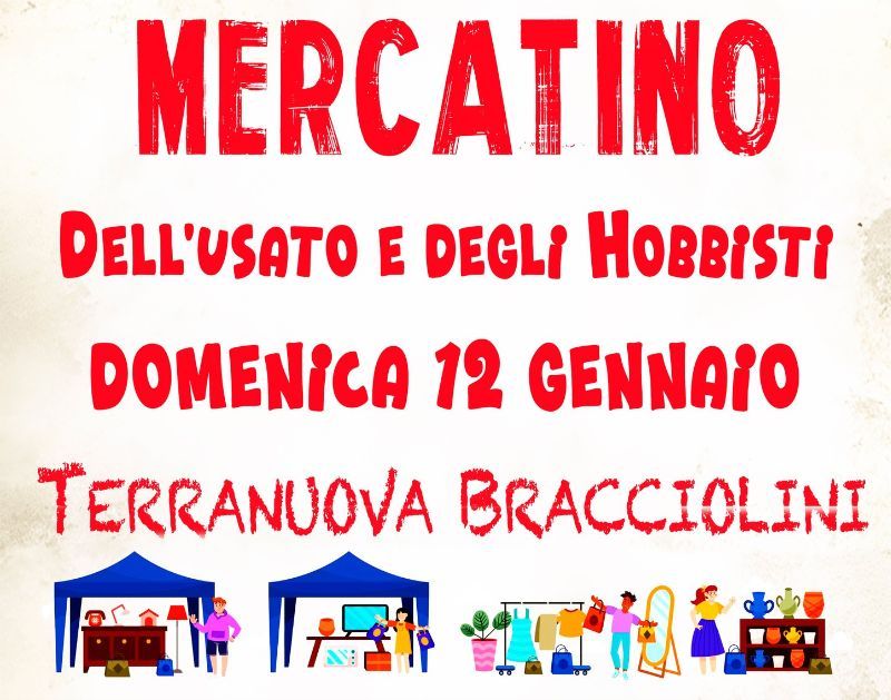 Mercatino dell'usato e degli hobbisti