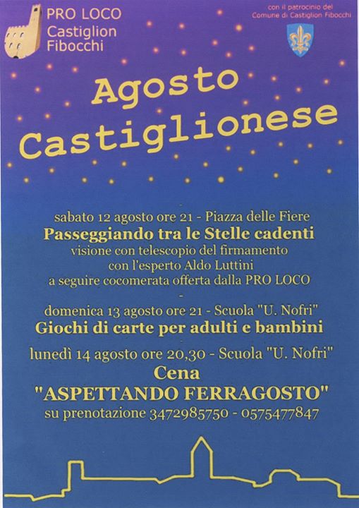 AGOSTO CASTIGLIONESE 2017