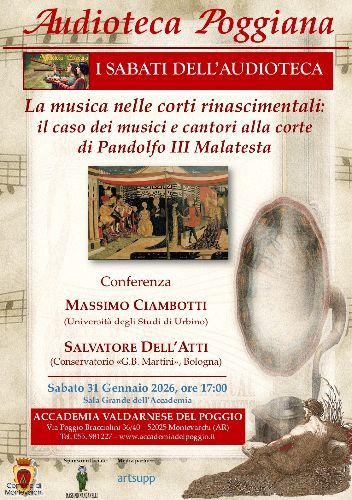 LA MUSICA NELLE CORTI RINASCIMENTALI  - L’AUDIOTECA POGGIANA  “OTTAVIO MATTEINI”