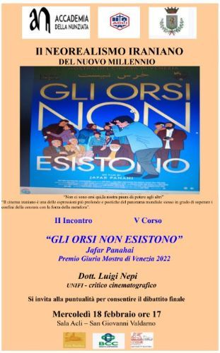II Incontro - V Corso "IL NEOREALISMO IRANIANO DEL NUOVO MILLENNIO"