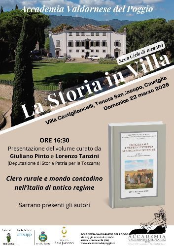 PRESENTAZIONE DEL VOLUME: CLERO RURALE E MONDO CONTADINO NELL’ITALIA DI ANTICO REGIME