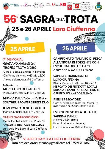  56ª Sagra della Trota di Loro Ciuffenna 