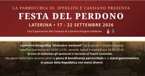 Festa del Perdono di Laterina 2026