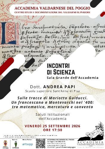 ALLA SCOPERTA DEL FRANCESCANO MARIOTTO GUIDUCCI E DELLA MATEMATICA