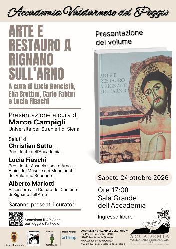 ARTE E RESTAURO A RIGNANO SULL’ARNO.