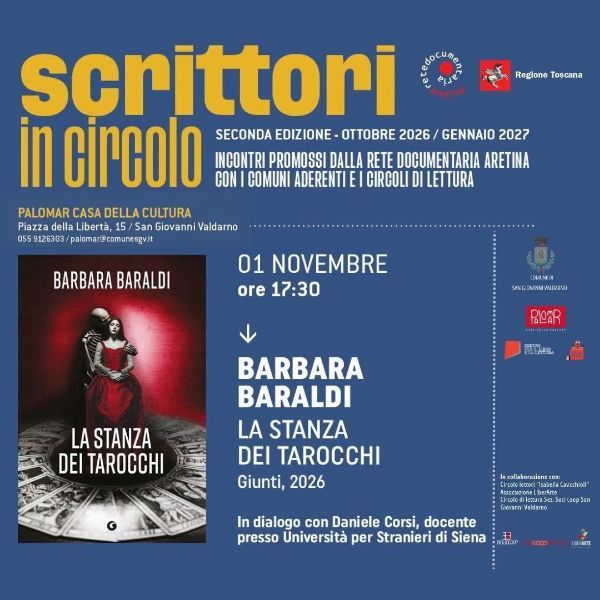 Barbara Baraldi a Palomar presenta “La stanza dei tarocchi”