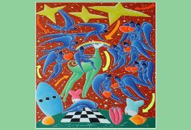 Happiness, Mostra con opere dell'artista Giancarlo Montuschi 