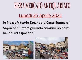 FIERA MERCATO ANTIQUARIATO DEL 25 APRILE 