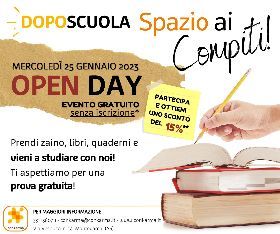 OPEN DAY doposcuola Spazio ai Compiti! – Conkarma A.P.S.