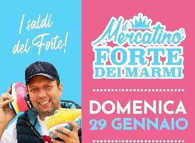 Il Mercatino da Forte dei Marmi 29 Gennaio 2023