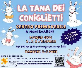 LA TANA DEI CONIGLIETTI  Centro primaverile 3-7 anni