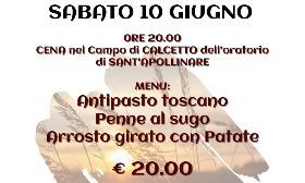 Cena per la Chiesa di San Salvatore e Camminata di San Leolino