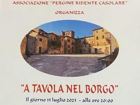 A tavola nel borgo 