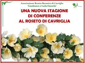 Conferenze al Roseto Finieschi Stagione 2024