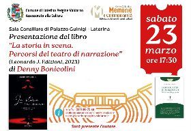 La storia in scena. Percorsi nel teatro di narrazione - presentazione del libro