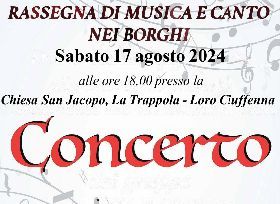 RASSEGNA DI MUSICA E CANTO NEI BORGHI ALLA TRAPPOLA