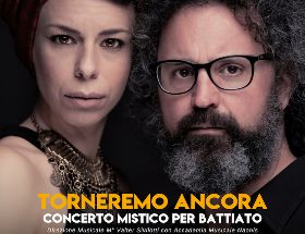 SIMONE CRISTICCHI AMARA TORNEREMO ANCORA, CONCERTO MISTICO PER BATTIATO