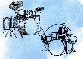 Il ritmo nel tempo, mostra di batterie musicali d'epoca.