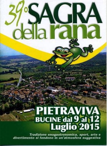 Sagra della Rana Pietraviva, Bucine (AR)