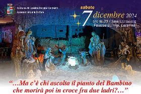 ...Ma c’è chi ascolta il pianto del Bambino / che morirà poi in croce fra due ladri?...