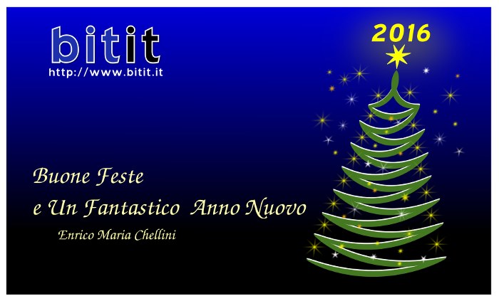 Buone Feste e un Fantastico Anno Nuovo
