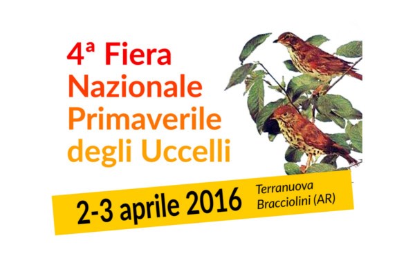 4° Fiera Primaverile degli Uccelli – 2/3 Aprile