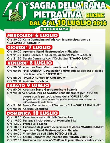 40° SAGRA DELLA RANA PIETRAVIVA