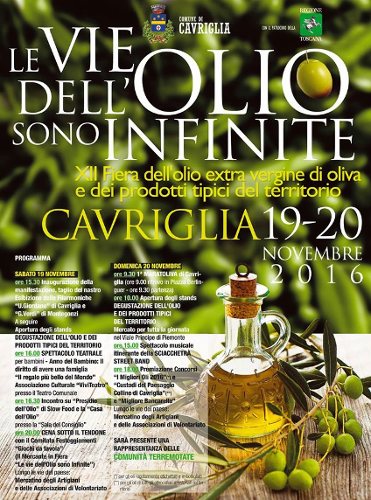 XII EDIZIONE DELLA FIERA DELL'OLIO DI CAVRIGLIA