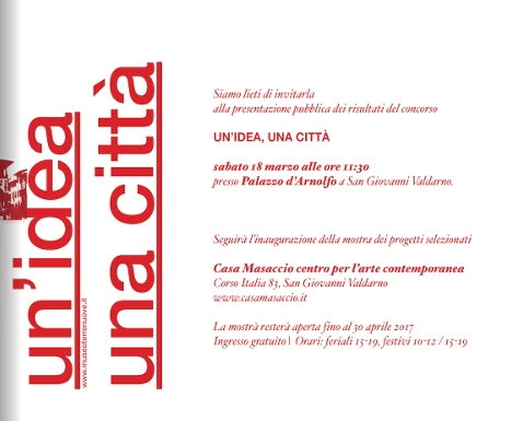 Casa Masaccio. Un'idea, una città. 