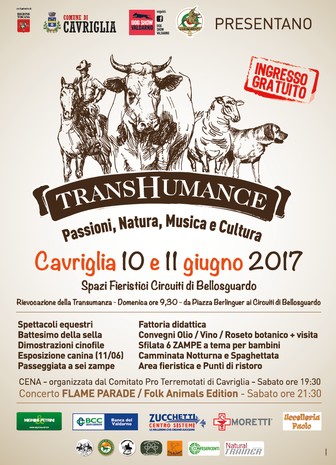 TRA POCHI GIORNI A CAVRIGLIA AL VIA TRANSHUMANCE 