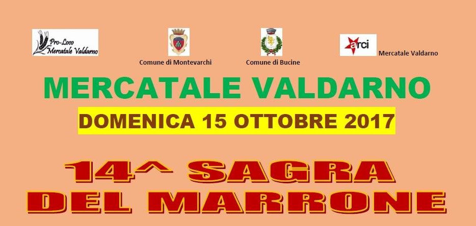 14° MARRONATA A MERCATALE VALDARNO