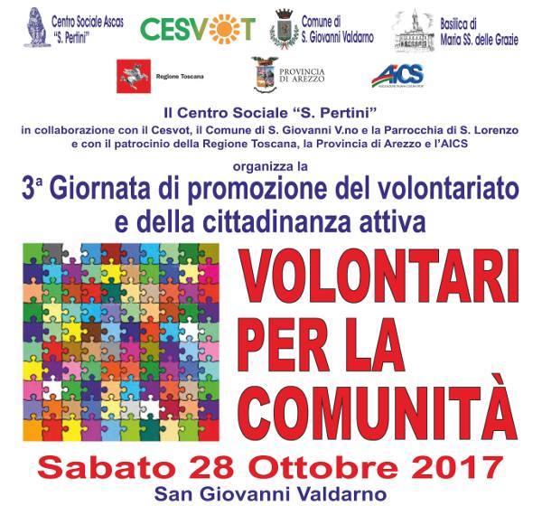 VOLONTARI PER LA COMUNITÀ 2017