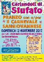 CORIANDOLI DI STUFATO 2017 A SAN GIOVANNI VALDARNO