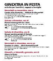Ginextra in festa: attività per bambini, ragazzi e famiglie