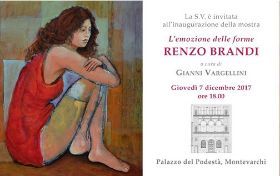 “L'emozione della forma” a Montevarchi fino al 7 Gennaio 2018