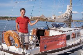 Francesco Cappelletti presenta la sua impresa di navigare intorno al mondo a Montevarchi