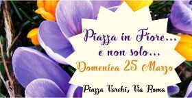 Piazza in fiore 2018 a Montevarchi