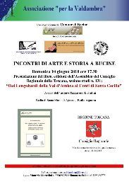 INCONTRI DI ARTE E STORIA 
