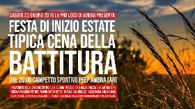 “FESTA DI INIZIO ESTATE 2018”
